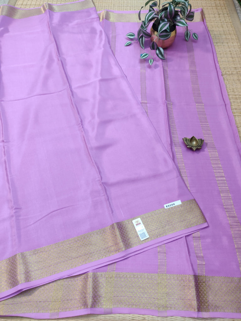 Pure Crepe Silk Saree #E8200