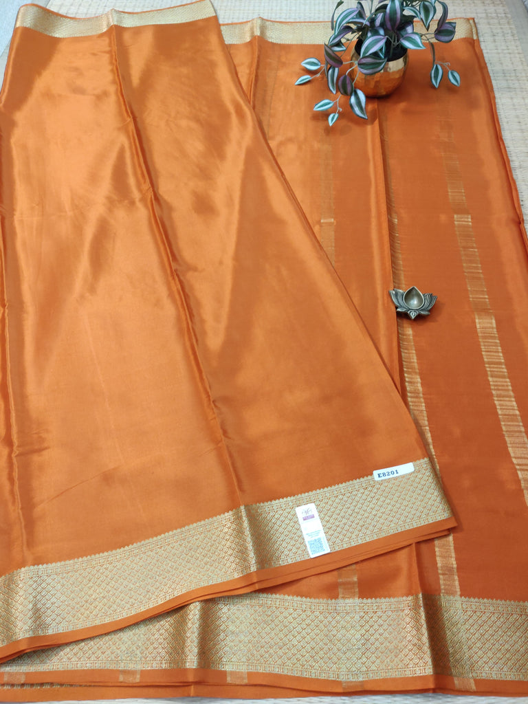 Pure Crepe Silk Saree #E8201