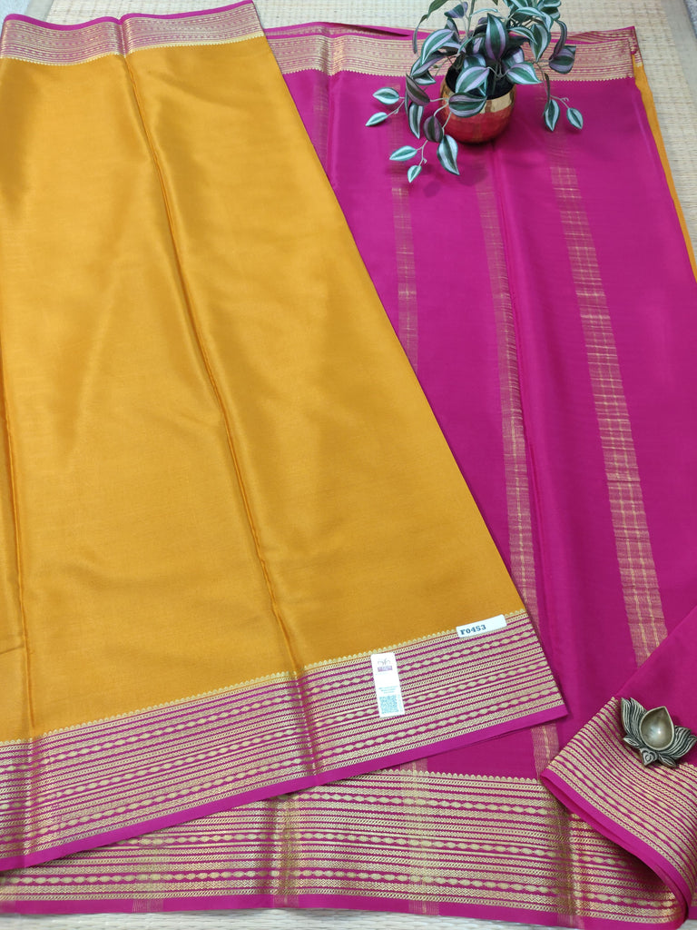 Pure Crepe Silk Saree #F0453