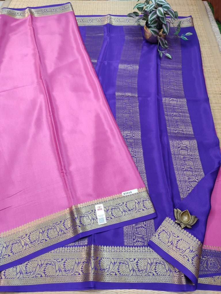 Pure Crepe Silk Saree #E7019
