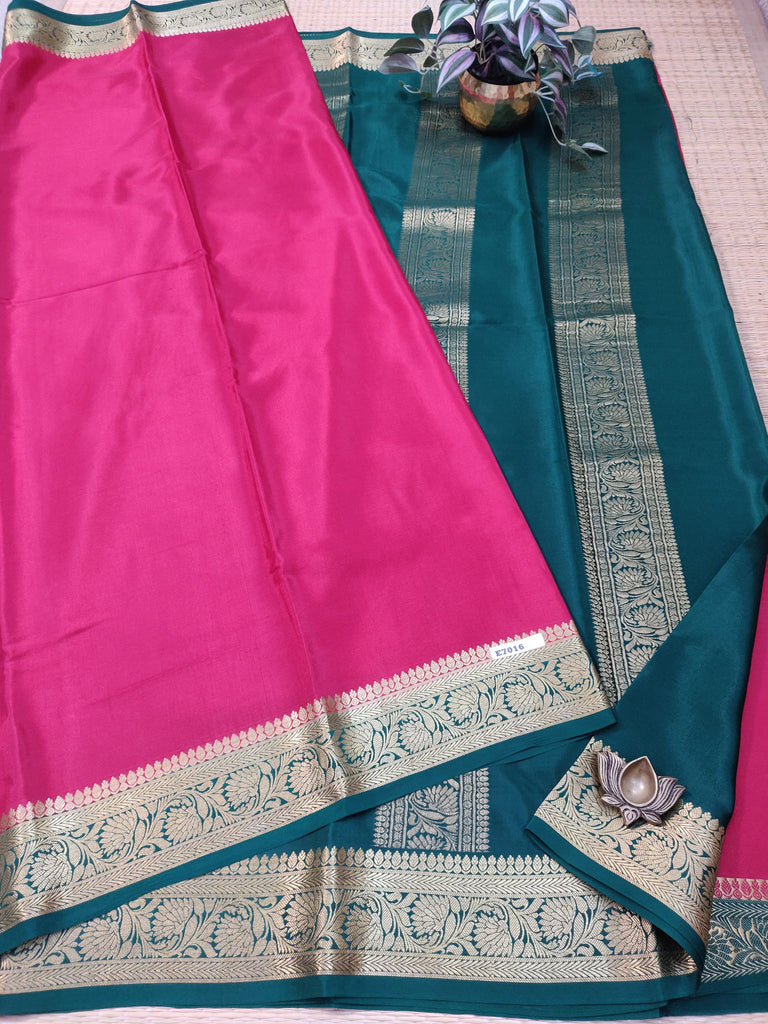 Pure Crepe Silk Saree #E7016