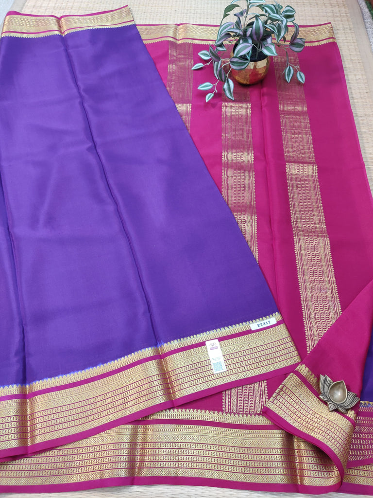 Pure Crepe Silk Saree #E7317