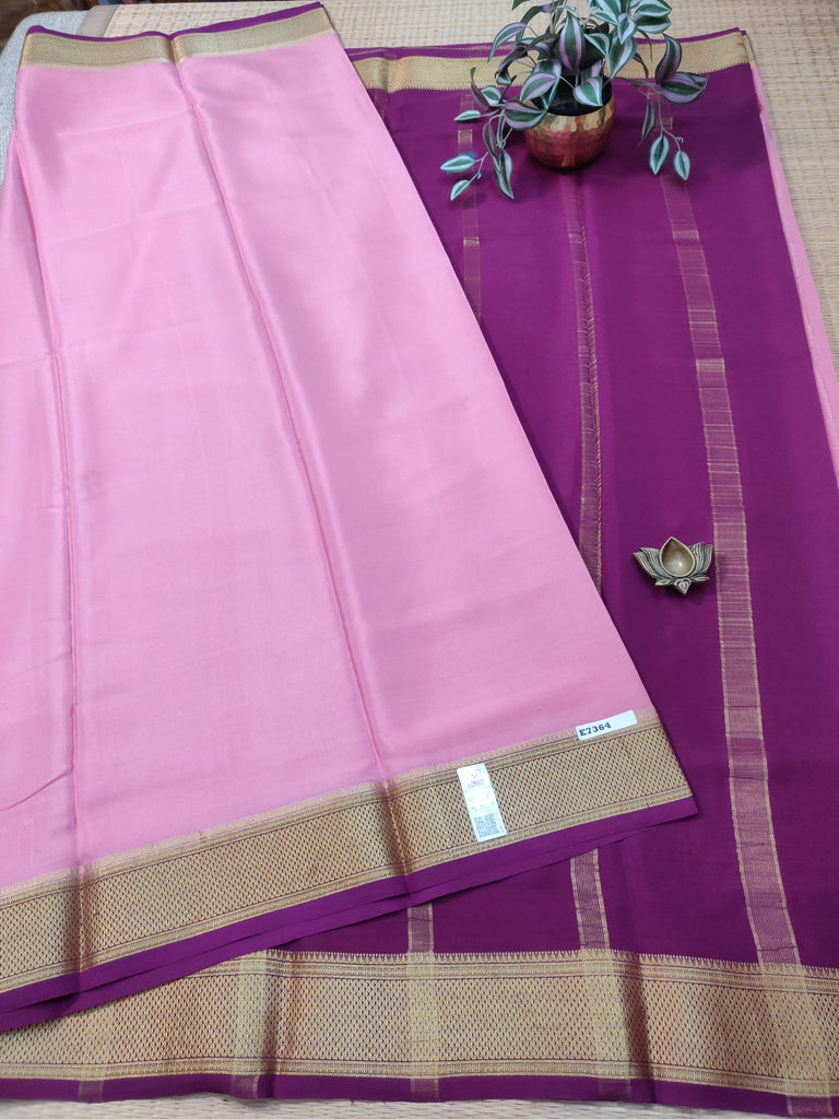 Pure Crepe Silk Saree #E7364