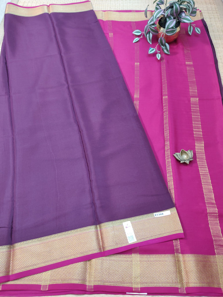 Pure Crepe Silk Saree #E7368