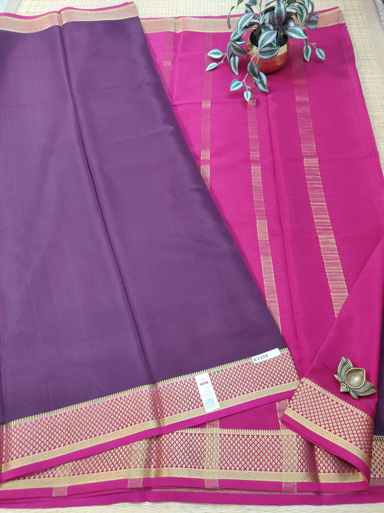 Pure Crepe Silk Saree #E7370