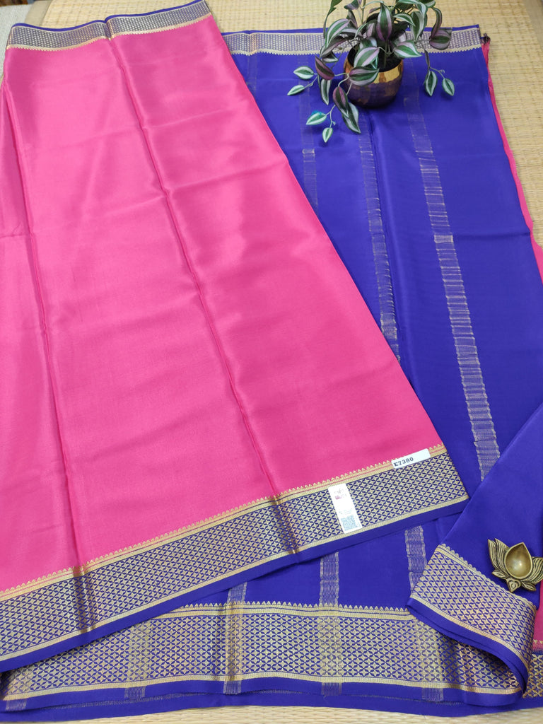 Pure Crepe Silk Saree #E7380
