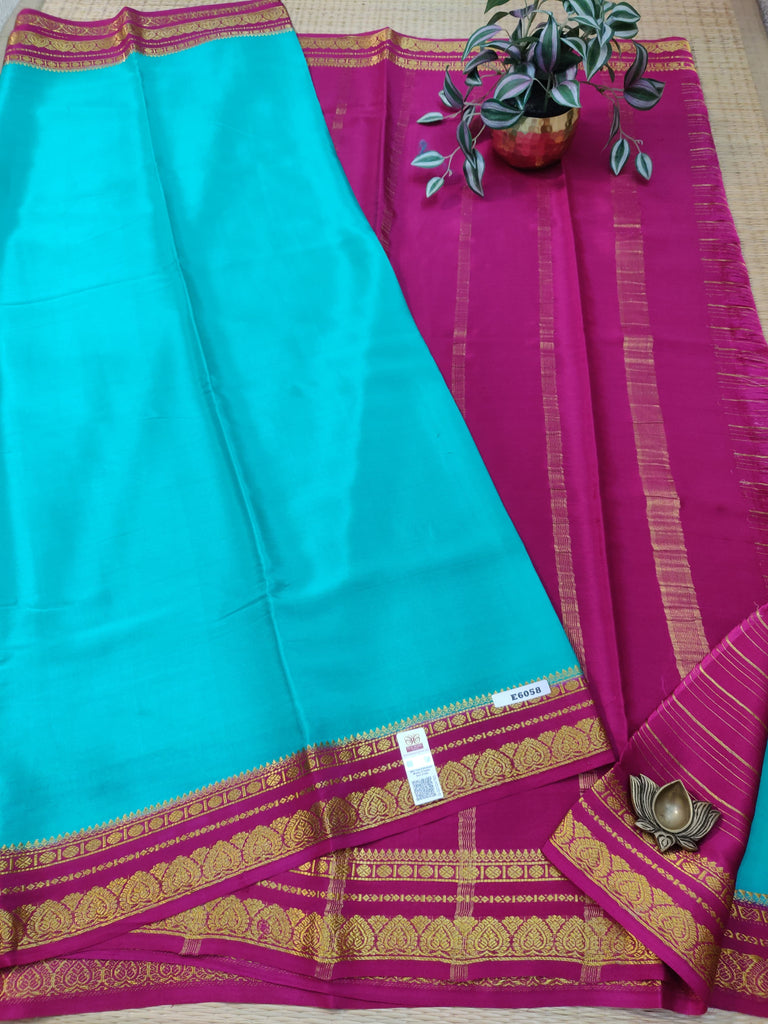 Pure Crepe Silk Saree #E6058