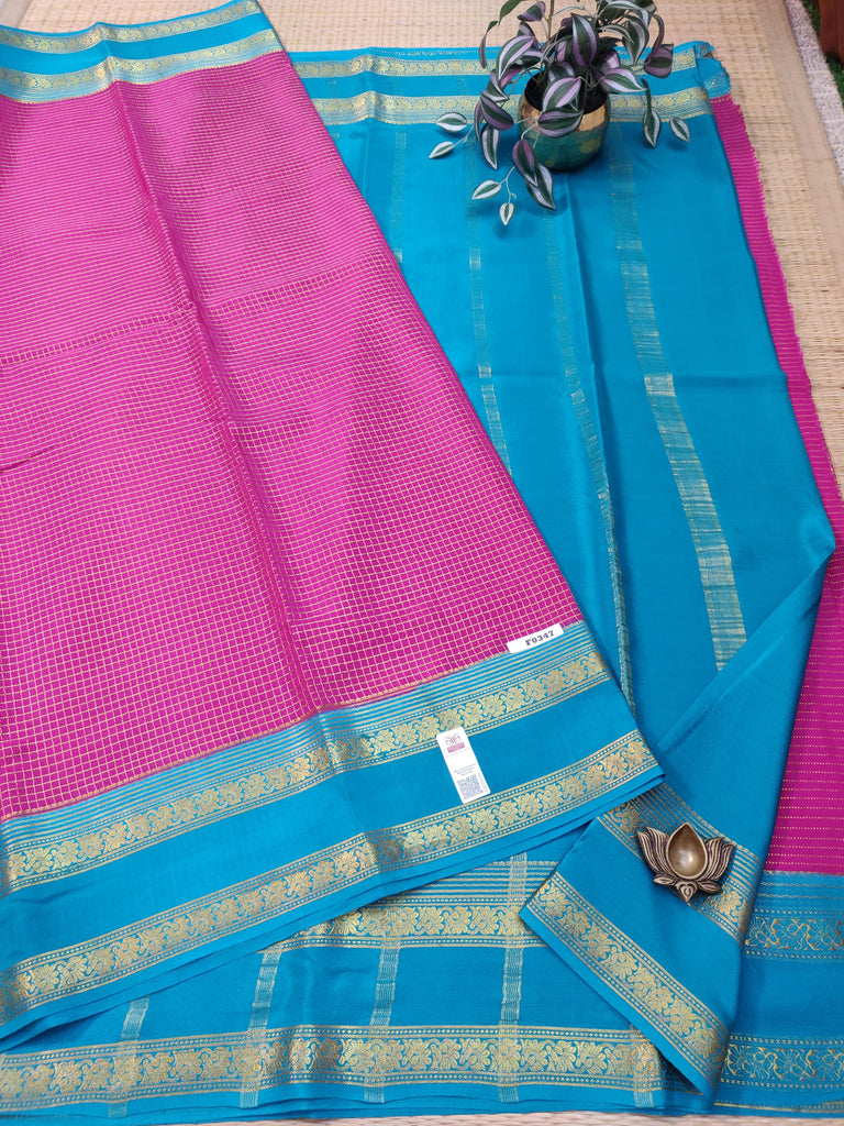 Pure Crepe Silk Saree #F0347
