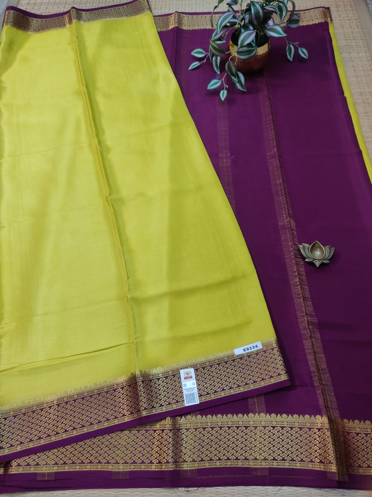 Pure Crepe Silk Saree #E8234