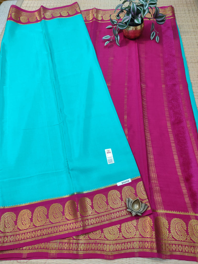 Pure Crepe Silk Saree #E8252