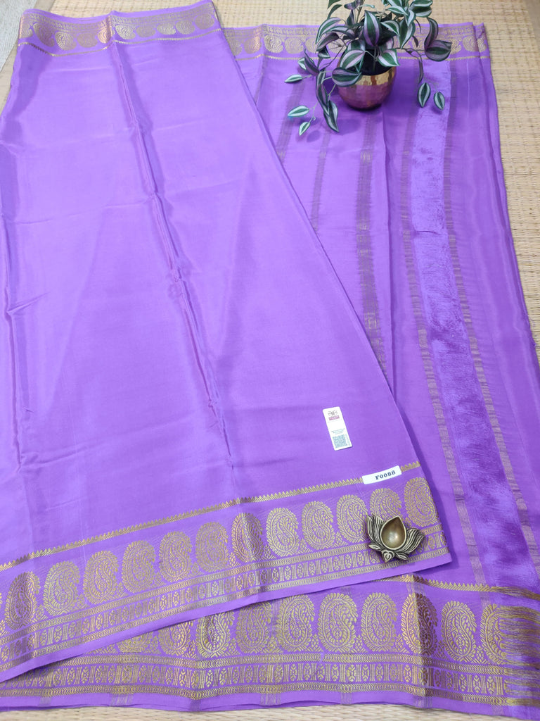 Pure Crepe Silk Saree #F0088