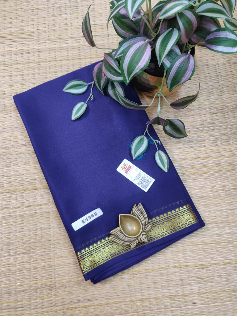 Pure Crepe Silk Saree #E4368