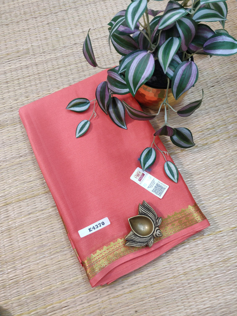 Pure Crepe Silk Saree #E4370