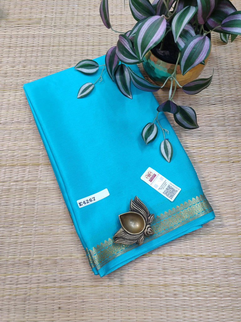 Pure Crepe Silk Saree #E4267