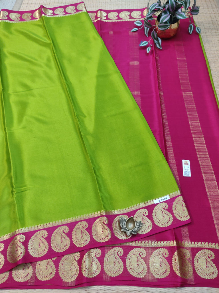 Pure Crepe Silk Saree #E9495