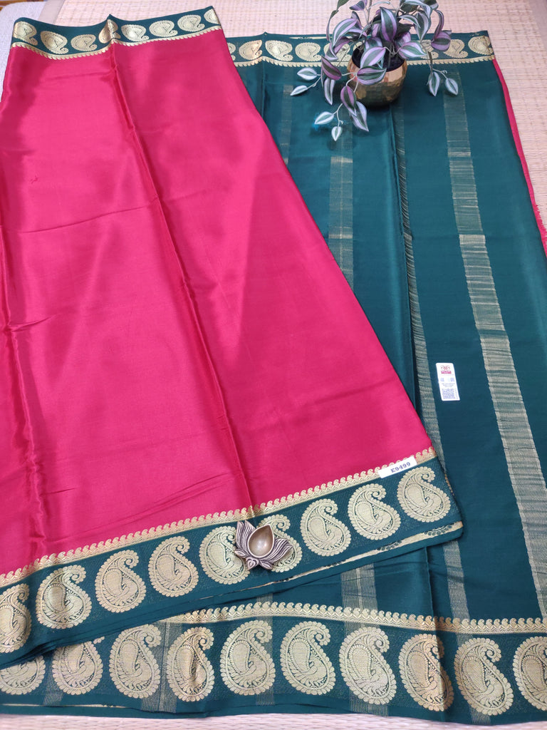 Pure Crepe Silk Saree #E9499