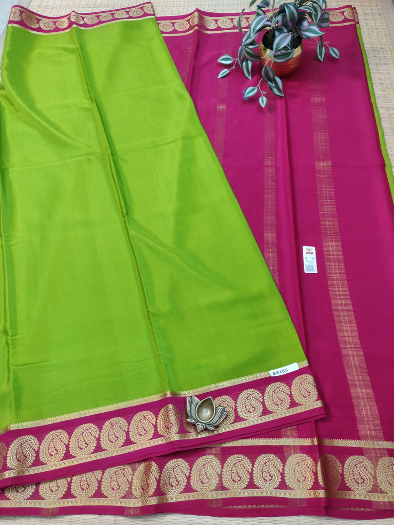 Pure Crepe Silk Saree #E8185