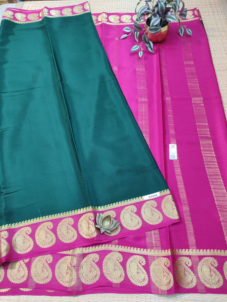 Pure Crepe Silk Saree #E9494