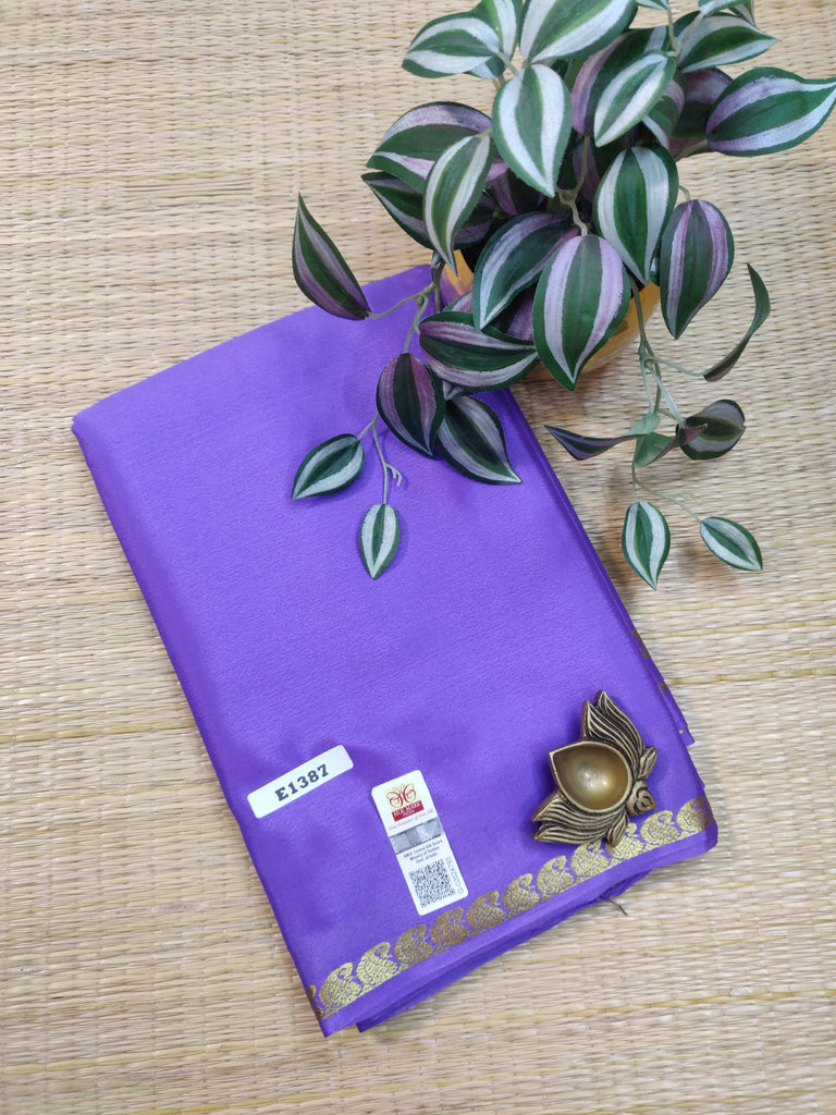 Pure Crepe Silk Saree #E1387