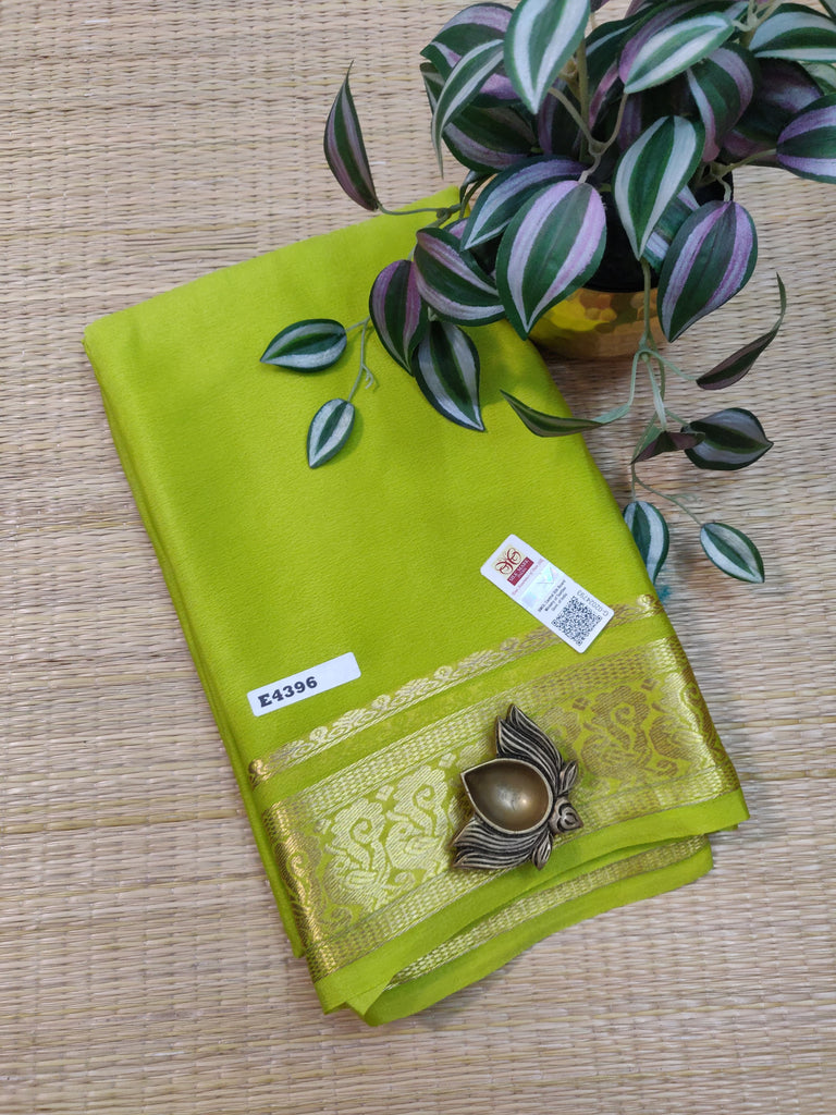 Pure Crepe Silk Saree #E4396