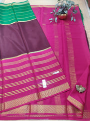 Pure Crepe Silk Saree #E7278