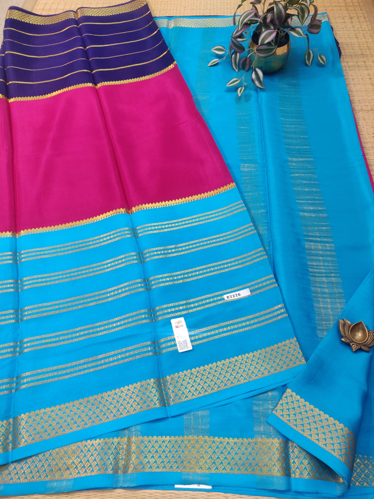 Pure Crepe Silk Saree #E7276