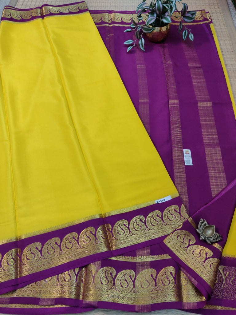 Pure Crepe Silk Saree #E7289