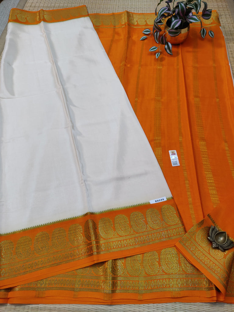 Pure Crepe Silk Saree #E8244