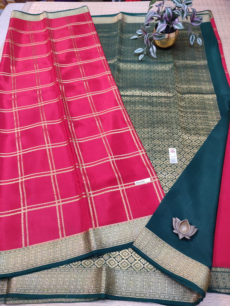 Pure Crepe Silk Saree #E8106