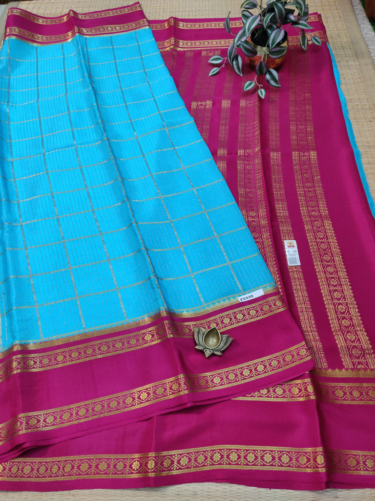 Pure Crepe Silk Saree #F0448