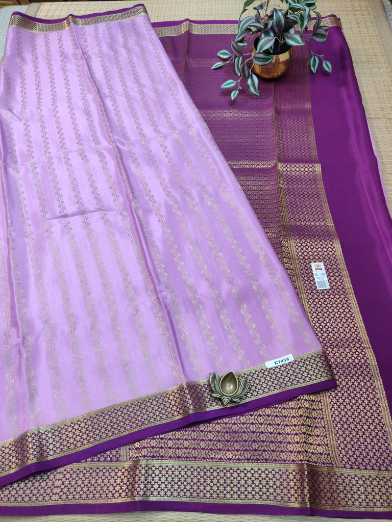 Pure Crepe Silk Saree #E7056