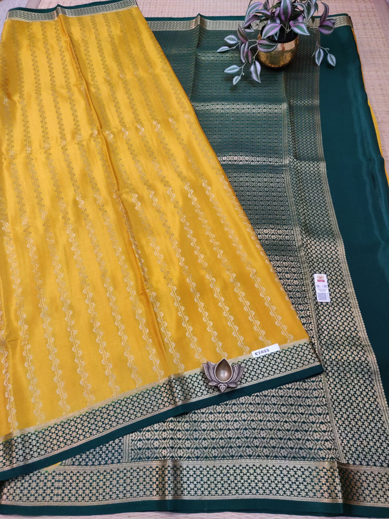 Pure Crepe Silk Saree #E7055