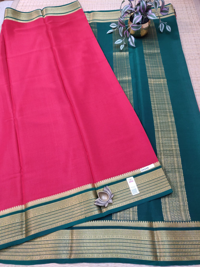 Pure Crepe Silk Saree #F0449