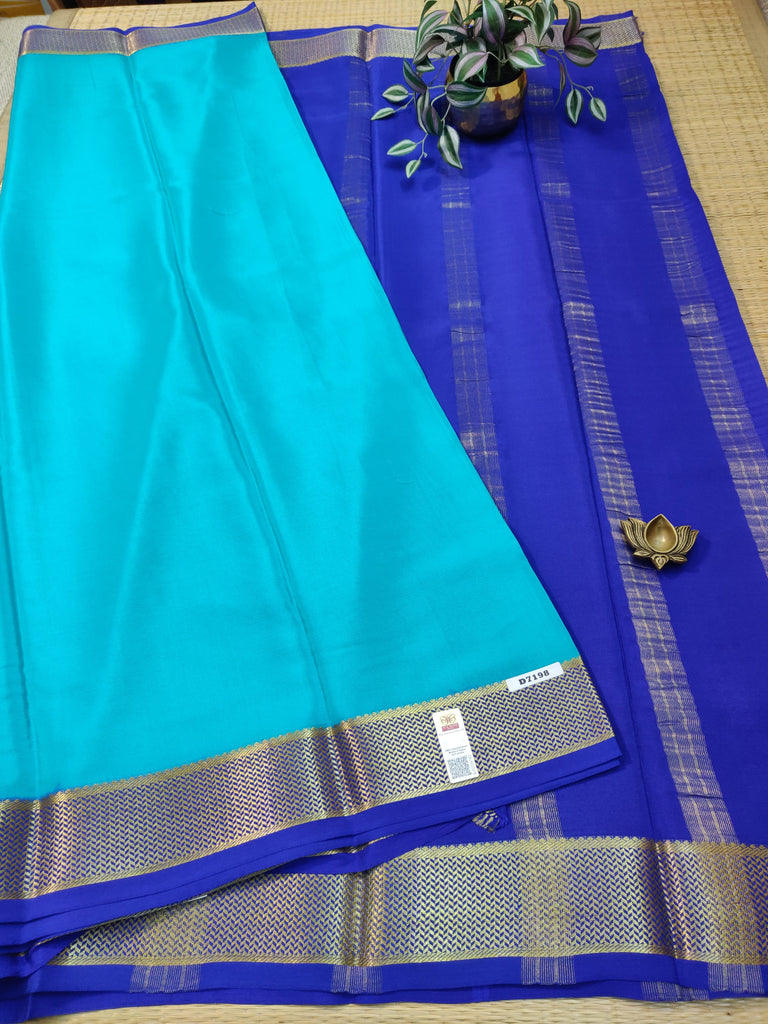 Pure Crepe Silk Saree #D7198