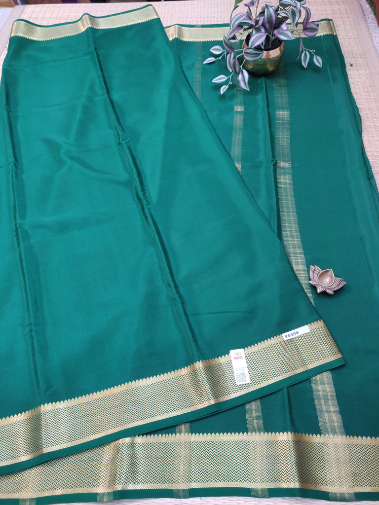 Pure Crepe Silk Saree #F0456