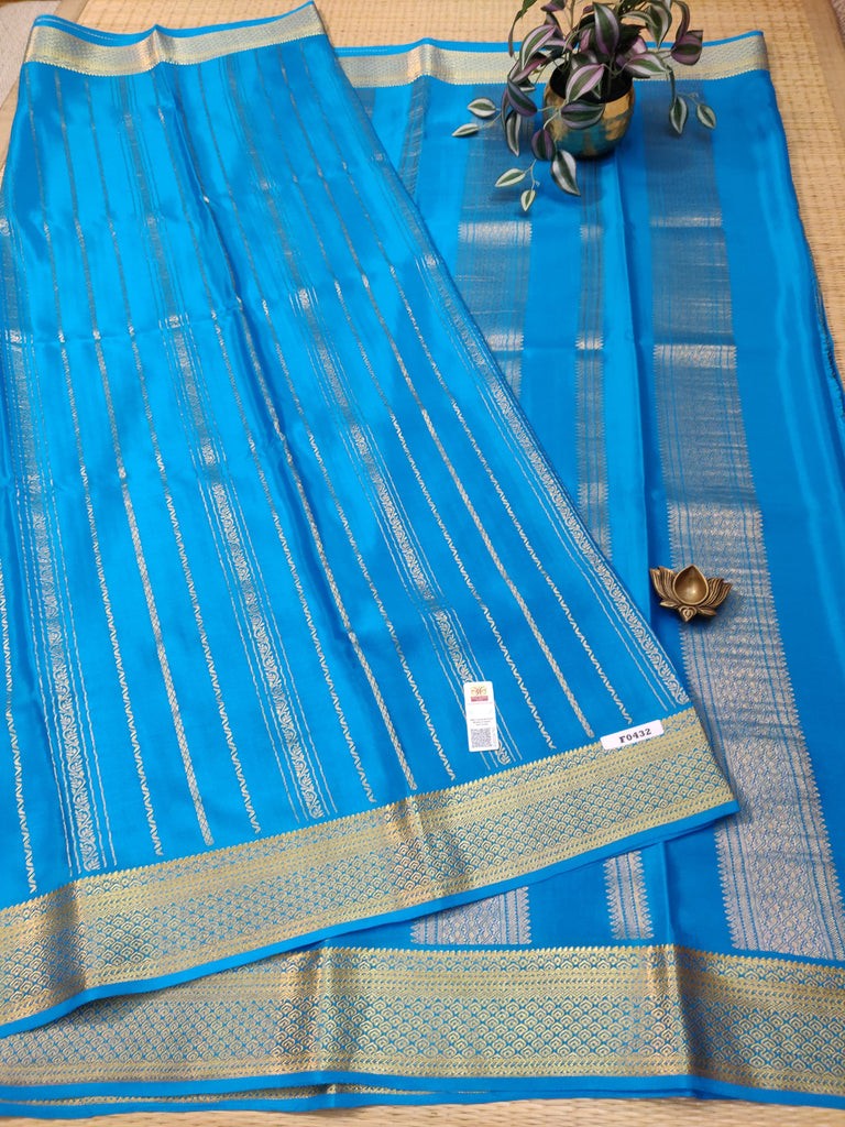 Pure Crepe Silk Saree #F0432