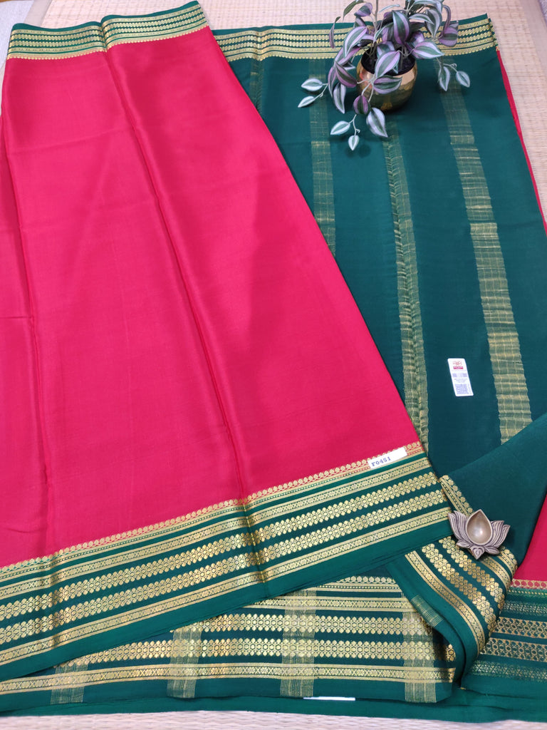 Pure Crepe Silk Saree #F0451