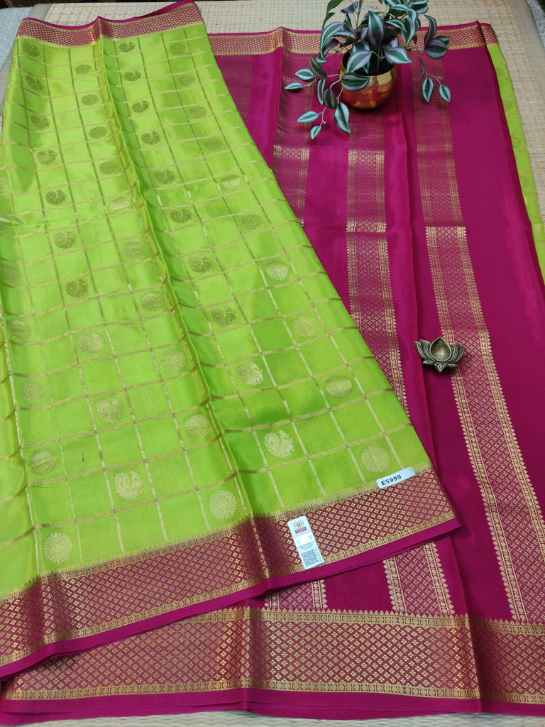 Pure Crepe Silk Saree #E5995