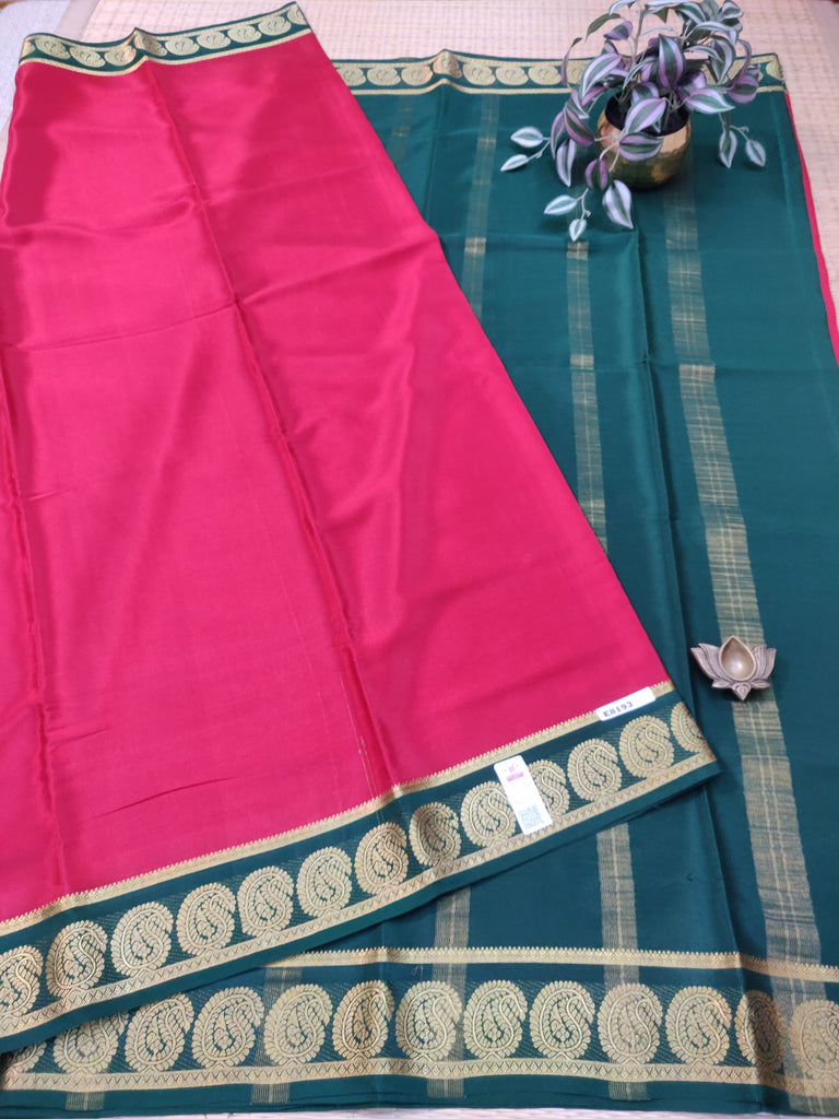 Pure Crepe Silk Saree #E8193