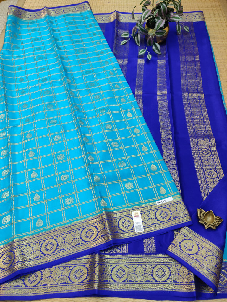 Pure Crepe Silk Saree #F0496