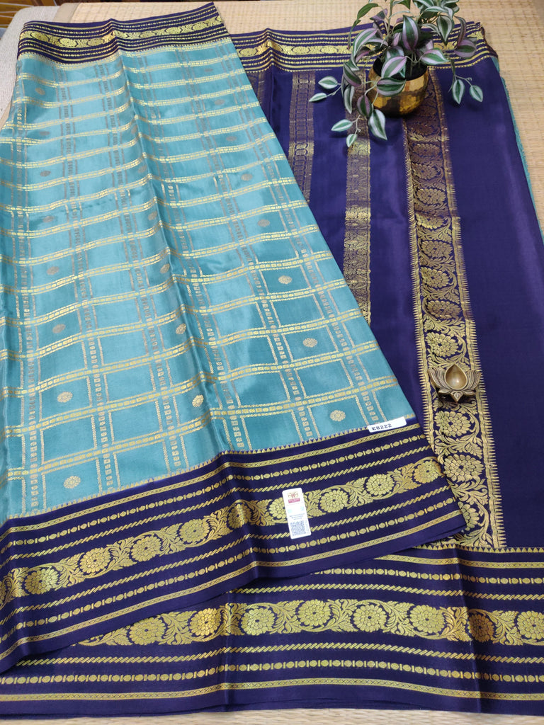 Pure Crepe Silk Saree #E8222