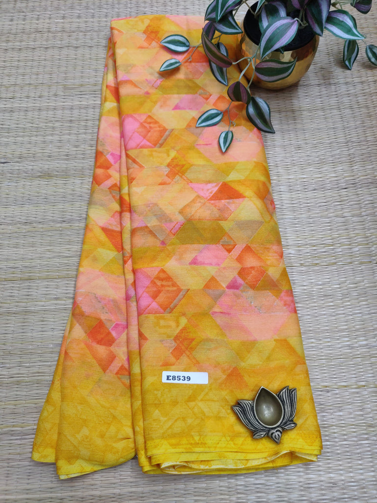 Ruchi Chiffon Sarees #E8539