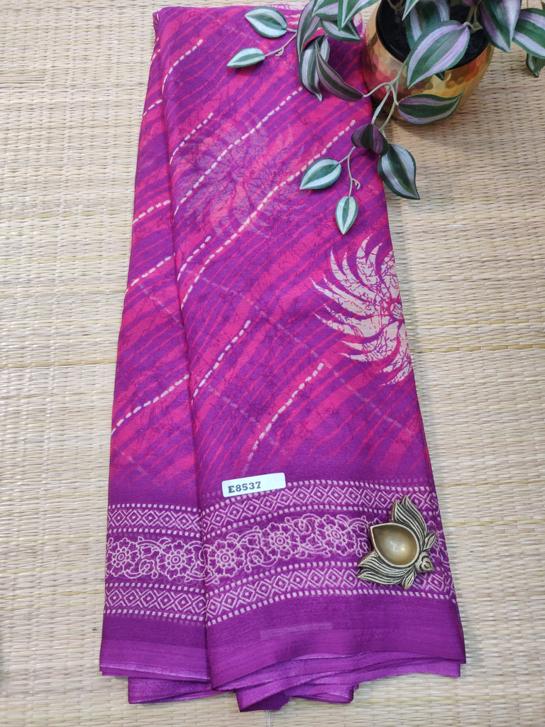Ruchi Chiffon Sarees #E8537