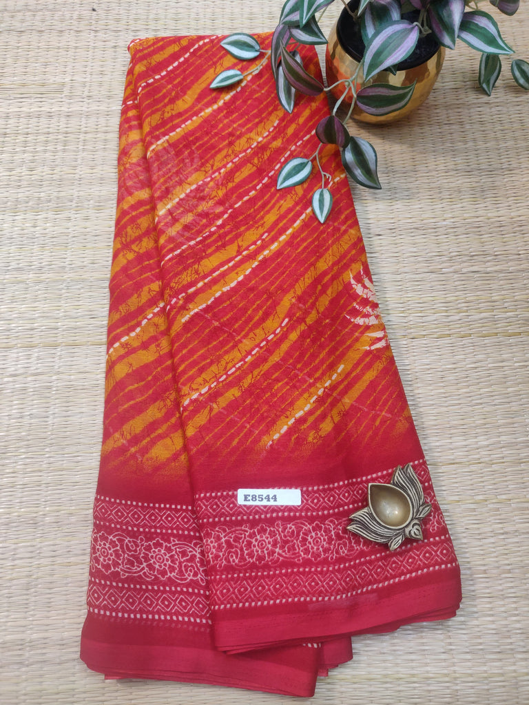 Ruchi Chiffon Sarees #E8544