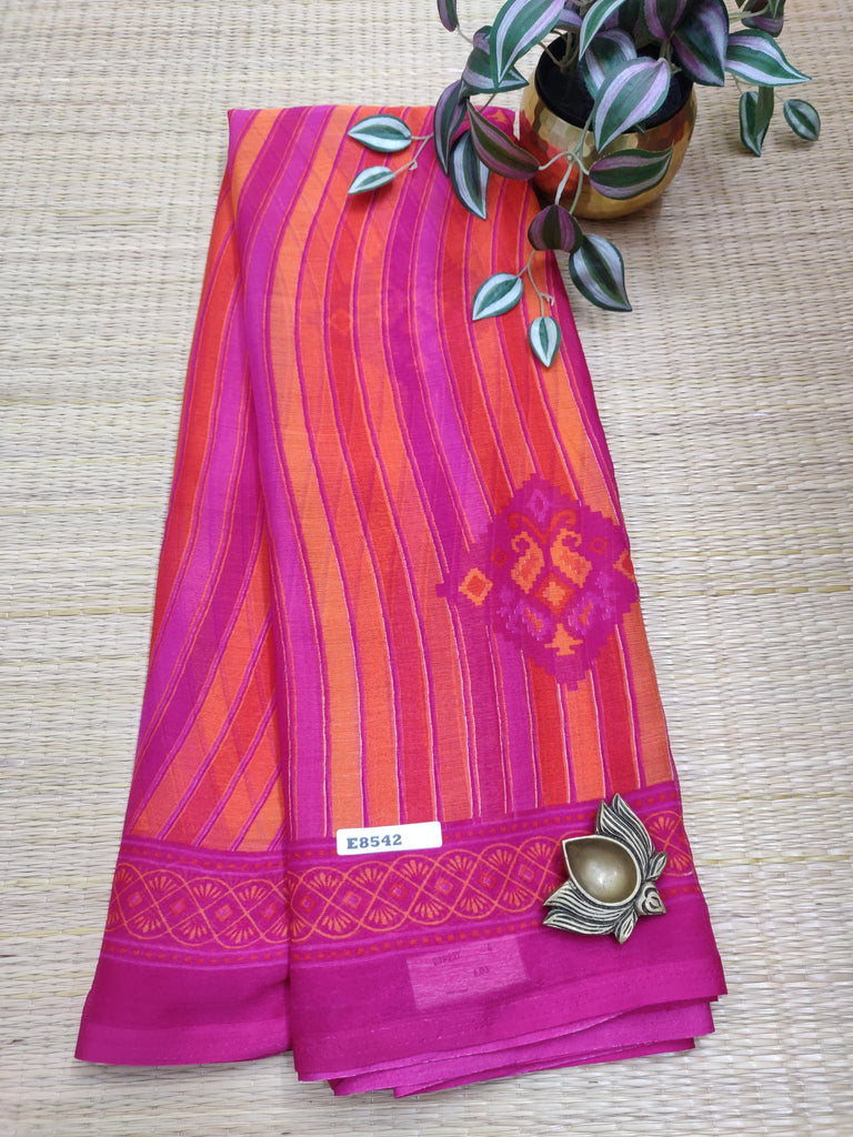 Ruchi Chiffon Sarees #E8542