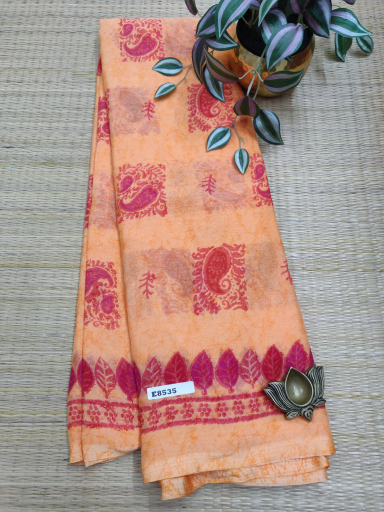 Ruchi Chiffon Sarees #E8535