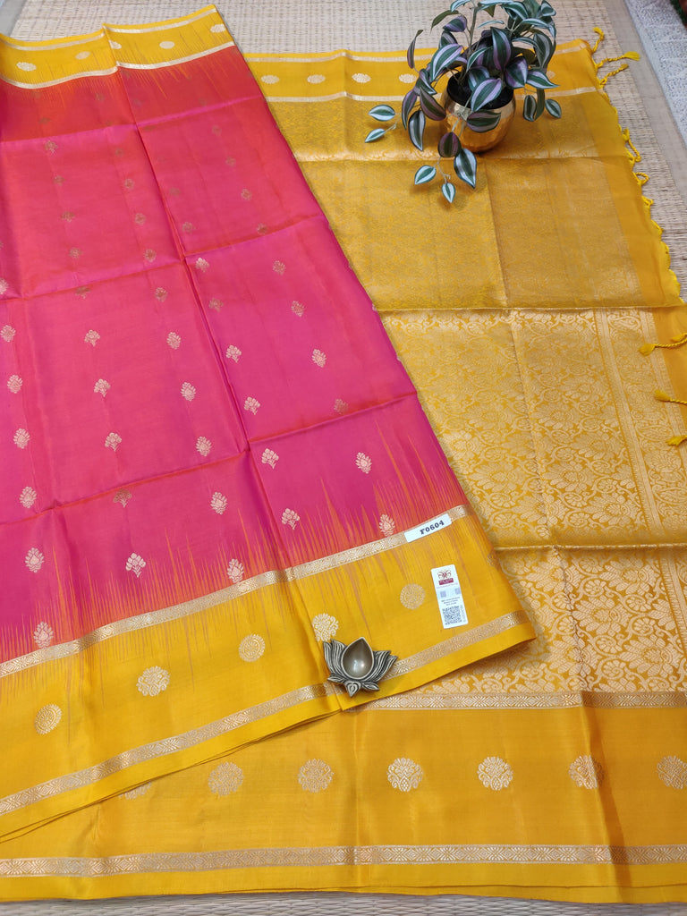 Pure Soft Silk Saree #F0604
