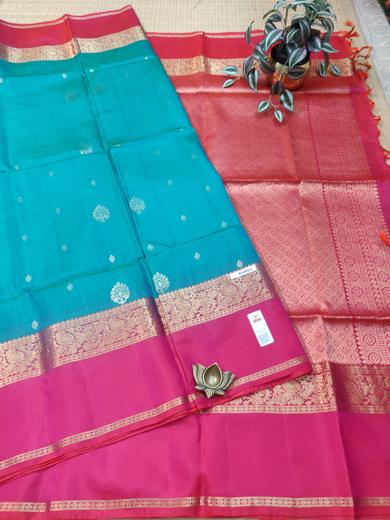 Pure Soft Silk Saree #F0607