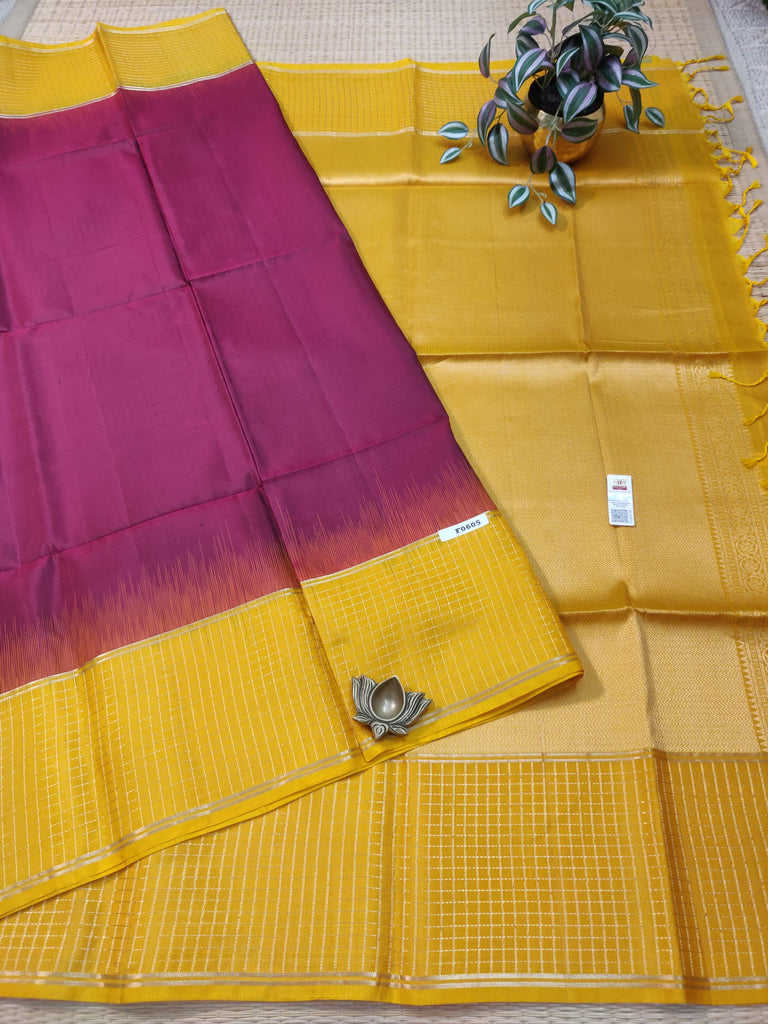 Pure Soft Silk Saree #F0605