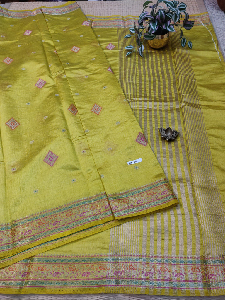Tussar Silk Sarees #E8760